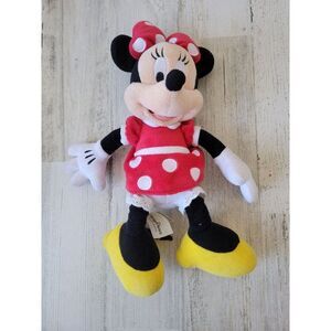 Stuffed animal Minnie Mouse plush toy figure dress play